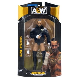 AEW Unrivaled CM Punk - Walmart Exclusive 6 inch Figure with