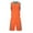 Orange, variant on Boys Girls Sport Sets V Neck Sleeveless Tank Tops and Shorts with Pockets Basketball Running Summer Outfits