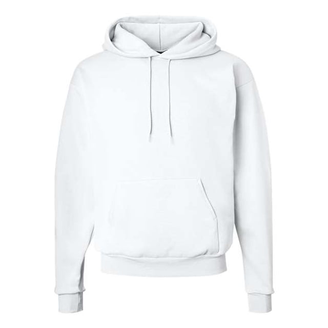 Hanes Men's Pullover EcoSmart Sudadera con capucha, blanco, 5X Large
