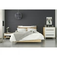 thumbnail image 4 of Atlin Designs Modern Wood Queen Platform Bed with Slats in Natural Maple, 4 of 7