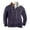 Purple, variant on XYAIYT Big and Tall Pullovers for Mens Textured Fashion Fleece Sweatshirts with Pockets Long Sleeve Warm Top