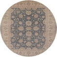 thumbnail image 1 of Ahgly Company Indoor Round Mid-Century Modern Rose Purple Oriental Area Rugs, 3' Round, 1 of 6