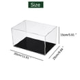 thumbnail image 4 of Saim Acrylic Box Display Base,  Show Display Assembly Dustproof Collectibles Show Box 11.81x7.87x5.91 inches, 4 of 7