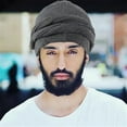 thumbnail image 4 of KEINXS Turban For Men Muslim Vintage Twist Head Wrap Turban 58-60cm, 4 of 13