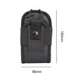 thumbnail image 2 of Bolsa para Walkie Talkie, riñonera para Radio, bolsa de bolsillo, color negro, 2 of 9
