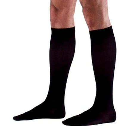 Sigvaris 922 Access Men's Ribbed Closed Toe Knee High Socks -20-30 mmHg Short  Short Sig922C
