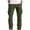 Army Green, variant on Xihbxyly Pants for Men Men's Cargo Trousers Work Wear Safety Cargo 6 Pocket Full Pants Plaid Pants Sweat Pants Men