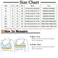 thumbnail image 3 of Fengactive 2PC Plus Size Front Closure Bras for Women Wireless Push Up Wirefree Seamless Lightweight Everyday Bra, 3 of 9
