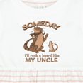 thumbnail image 4 of Inktastic Someday I'll Rock a Beard Like My Uncle-bearded Dragons Girls Baby Dress, 4 of 5