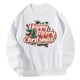 thumbnail image 4 of Sudadera con capucha para mujer, elegante sudadera blanca de otoño informal ligera con cuello redondo de poliéster, camisetas de manga larga para ir M, 4 of 10