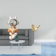 thumbnail image 2 of Estatua de astronauta,Estatua de astronauta,figura espacial,adorno,Figura decorativa de resina para escritorio,escultura decorativa para el hogar,Figura de pájaro,Figura de pájaro, 2 of 8