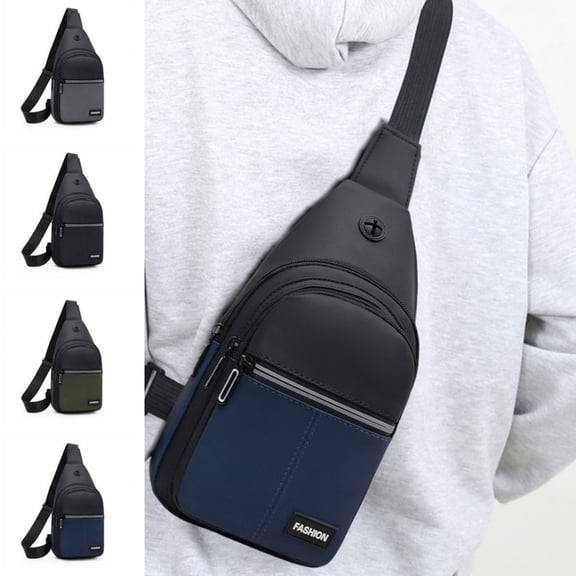 Crossbody Bag Unisex Sling Bag Shoulder Backpack Chest Bags Men Women Daypack For Hiking Camping Outdoor Trip