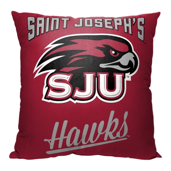 The Northwest Group Saint Joseph's Hawks 18" x 18" Alumni Pillow