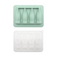 thumbnail image 1 of Billuyoard Molde de silicona para hielo con forma de botella, único, reutilizable, para agua fría y cubitos de hielo. Cocina y Comedor verde, 1 of 6