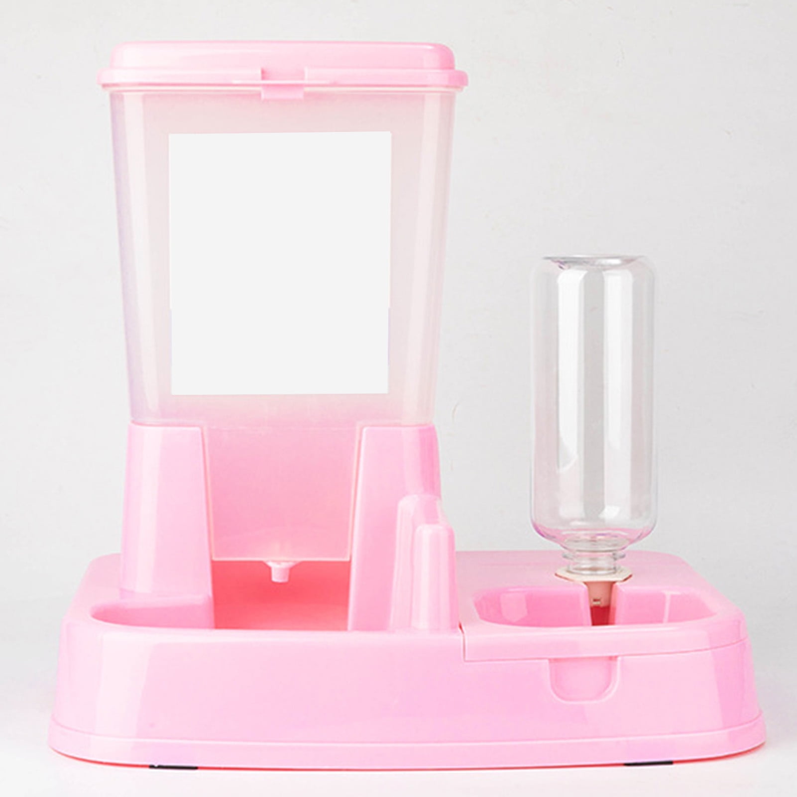 Buy Pet Enjoy 500ml Pet Feeder and Waterer,Automatic Cat Feeder and Water Dispenser in Set,Self