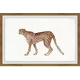 thumbnail image 2 of Walking Cheetah Framed Painting Print, 2 of 6