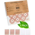 thumbnail image 2 of SUPERSCANDI 5 Pack Swedish Dish Cloths for Kitchen - 100% Biodegradable & Compostable | Washable Kitchen Cloths, Food-Safe & Without Plastic - Reusable Paper Towel for Any Surface | Artdeco Coral, 2 of 8