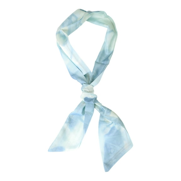 Unique Bargains 1 Pc Headband Vintage Lotus Leaf Hairband for Women Blue