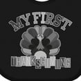 thumbnail image 4 of Inktastic First Thanksgiving Turkey Boys or Girls Baby Bib, 4 of 4