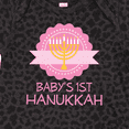 thumbnail image 4 of Inktastic Babys 1st Hanukkah Girls Baby Bodysuit, 4 of 5