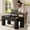 Black, variant on GUNAITO Lift Top Coffee Table with Storage, Wooden Convertible Coffee Table for Living Room, Farmhouse Center Table, Rustic Brown