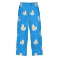thumbnail image 2 of Duck Pattern Pajama Pants Soft Lightweight Lounge Pants Bottoms Sleep Pants Warm Comfy, 2 of 9