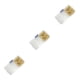thumbnail image 3 of Riwesomey 200 Pieces Female/Male Copper Crimp Terminal Wear-resistant High Connectors Safety Lightweight Wire Set Electric Strength Type1 NO1, 3 of 6