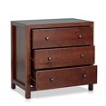 thumbnail image 2 of Benzara BM203368 Commode en Bois de Style Transitionnel avec Jambes Droites Robustes&44; Marron, 2 of 5