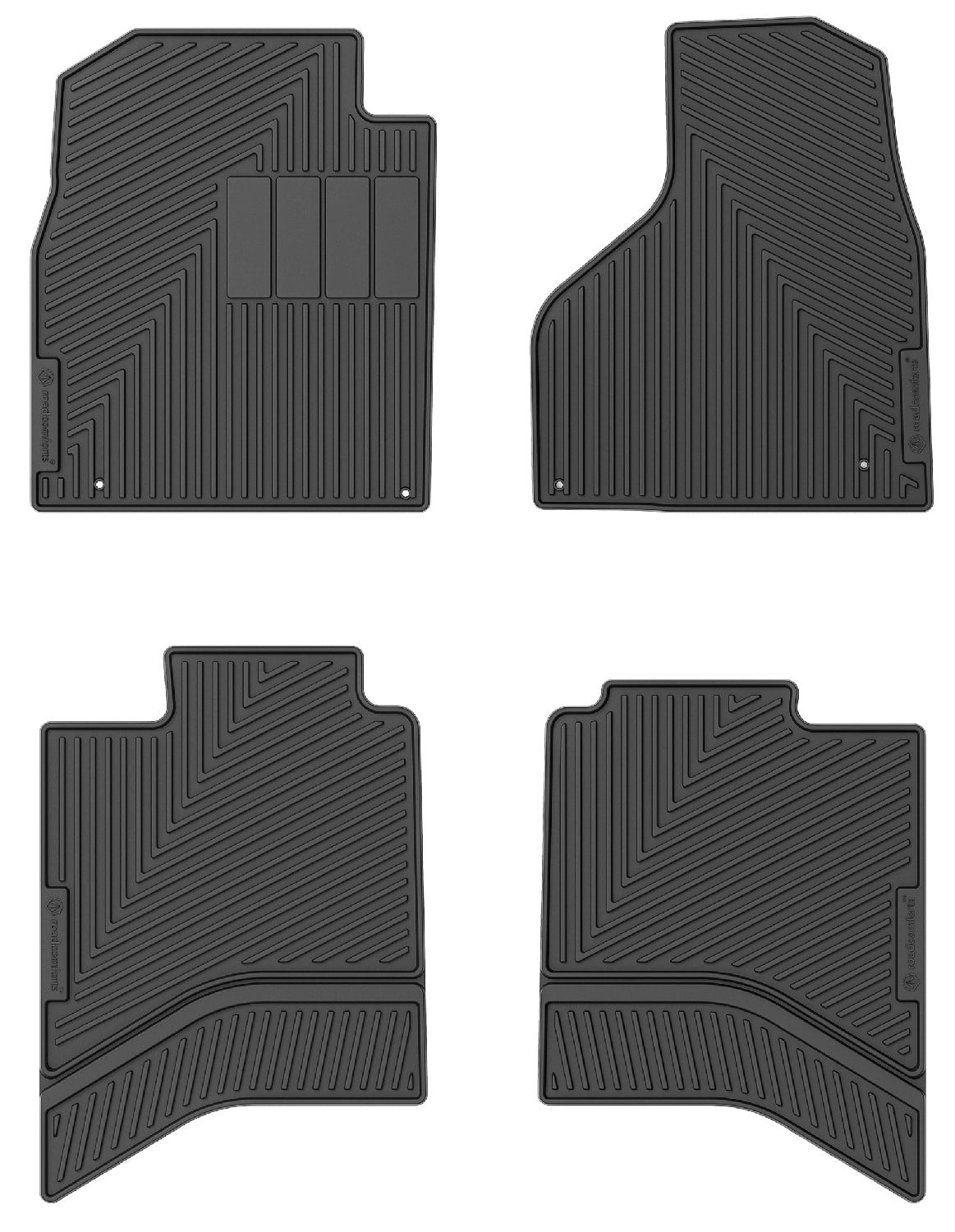 RC46922 Custom Fit AllWeather Floor Mats for 2016 RAM Ram