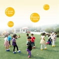 thumbnail image 1 of Balance Training Toy Funny Plastic Children Kids Outdoor Creative Walk Stilt Jump Smile Face Pattern Sports Toy Child Gift, 1 of 8