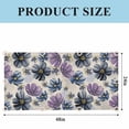 thumbnail image 6 of Purple Floral Fluorescent Light Covers for Ceiling Lights 4x2 feet,4 Pack Magnetic Light Filters for Classroom,Blue Wildflower Farmhouse Nature Plant Fluorescent Light Shade Panel for Office School, 6 of 9