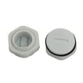 thumbnail image 3 of 10Pcs Tapa de Prensaestopas Redonda Roscada Rosca Cubierta Gris GLW-M20G Nailon con Arandela, 3 of 3