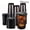 Direct Drinking Cup, variant on EASHZMFYTBF 50 Packages Of 16-Ounce Black Plastic Cups (with Lids), One-Time Use Flat-Bottomed Plastic Cups Without Handles, Suitable for Takeout Iced Coffee Consumption At Halloween Parties