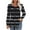 Black, variant on SHE IS My Items Plus Shirts for Women Fall Crew Neck Tops for Women Long Sleeve Blouses for Women Dressy Casual Sexy Tunics for Women 2025 Dressy