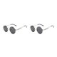 thumbnail image 1 of Sonducket 1 par de gafas de sol, montura redonda, lentes de cristal de repuesto fáciles de combinar, gafas universales de moda, gafas Type8 NO8, 1 of 6