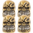 thumbnail image 1 of 4Pcs Valve Cap Tire Valve Cap Replacement Car Tire Valves Cover Skull-shaped Tire Cap Replacement, 1 of 8