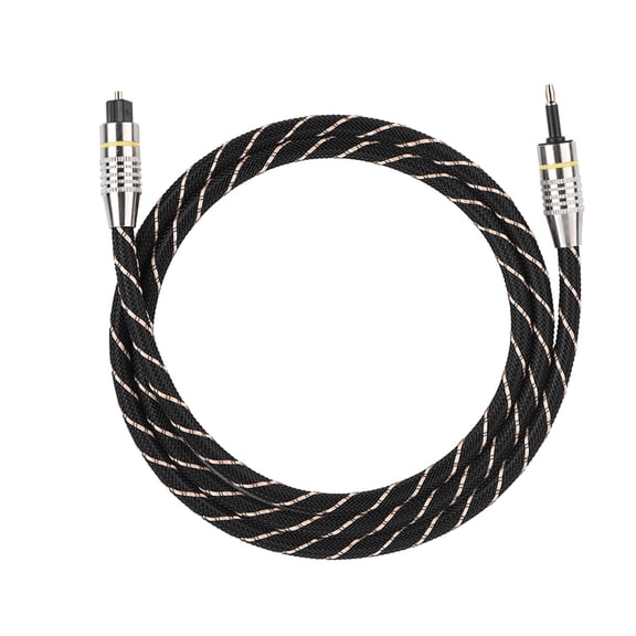 Toslink a Mini Plug 3,5 mm Cable de audio digital de fibra óptica SPDIF Conector chapado en oro 1 m