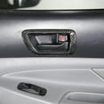 thumbnail image 6 of TINKI ABS Inner Car Look Interior Door Handle Panel Cover Trim for Toyota Tacoma 2011 2012 2013 2014 2015, 6 of 7