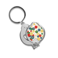 thumbnail image 1 of Flowers Ukiyo-e Repeat Japan Finger Nail Clippers Scissor Stainless Steel Cutter, 1 of 3