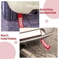 thumbnail image 2 of WORGEOUS 2-Pack Decorative Tow Straps High-Strength Bumper Tow Hook Straps for Racing Car Exterior Modification and Decoration, 2 of 8