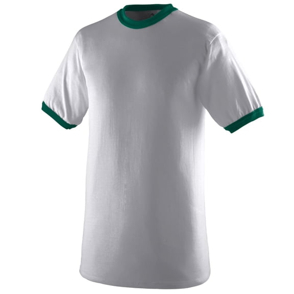 Augusta Sportswear Mens 710 Athletic-t-shirts, Athletic Heather/Dark Green, Medium US
