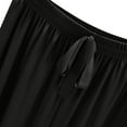 thumbnail image 5 of XuJwPNcy Pajama Satin Pants for Women Summer Loose Elastic Waist Wide Leg Silk Pants Soft Comfy Pj Bottom, 5 of 5