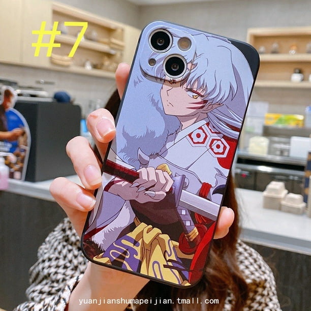 Para Samsung Galaxy A14 A34 A54 M23 M33 A22 M22 M32 M12 A12 A03S A02S S8 S9 S10 S21 Plus S20 FE Note 8 9 10 20 Note 10 Lite Nuevo Inuyasha Seeshoumaru Funda Para Teléfono Infantil