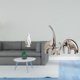 thumbnail image 2 of Escultura de pingüino, estatua de animal, figura de , adorno de resina, cerámica, regalo adecuado para dormitorio, sala de estar u oficina, 2 of 8