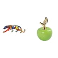 thumbnail image 1 of Escultura de animal caminando, adorno, figura, estatua, cerámica, artesanía, resina, decoración realista, diseño único, adecuado para sala de estar, o, 1 of 8