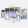 thumbnail image 2 of Beautiful Winter Panorama - Large Landscape Canvas Art Print, 2 of 3