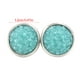 thumbnail image 5 of Pendientes Gotas Minnieouse de acero inoxidable Galvanoplastia fina superficie lisa Ligero cian oscuro, 5 of 6