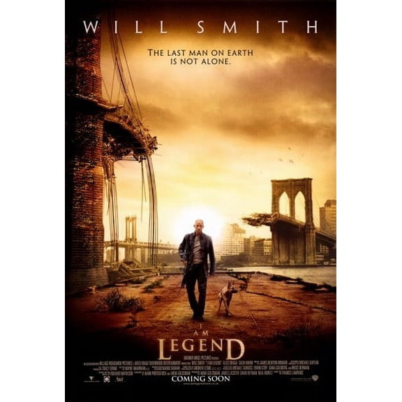 I Am Legend Movie Poster (11 x 17)