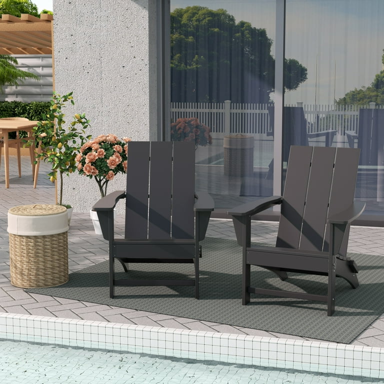 WestinTrends Ashore Adirondack Chair All Weather Resistant Poly
