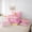 Pink 03, variant on Erosebridal Capybara Twin Bedding Sets for Kids, Fairy Castle Bedding Comforter Set, Pink Reversible, 7-Piece